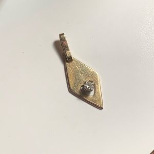 10K Gold/Diamond Pendant